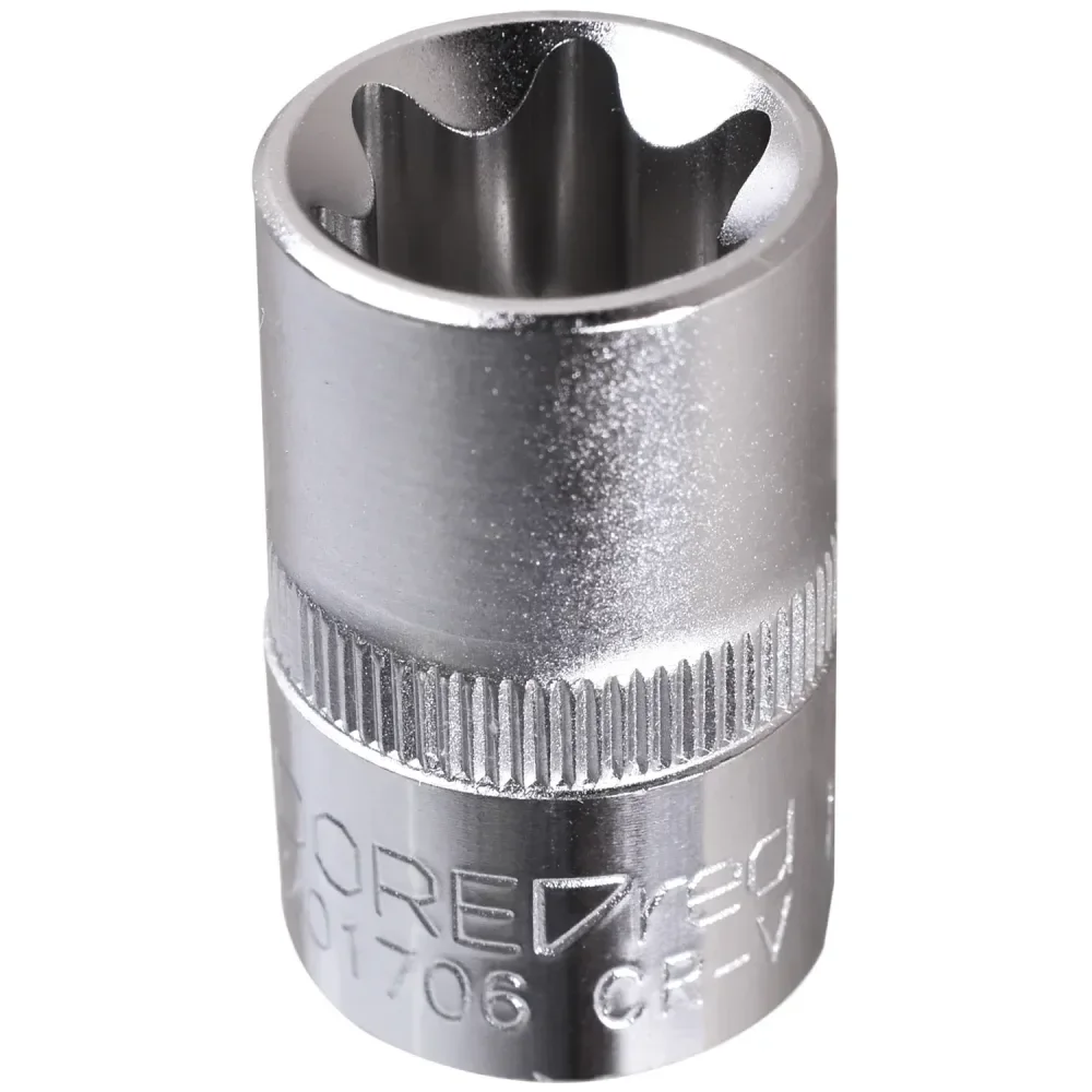 Jogo Soquetes Hexalobular Fêmea 1/2 Tx Gedore Red – 6 Pçs - Imagem 4