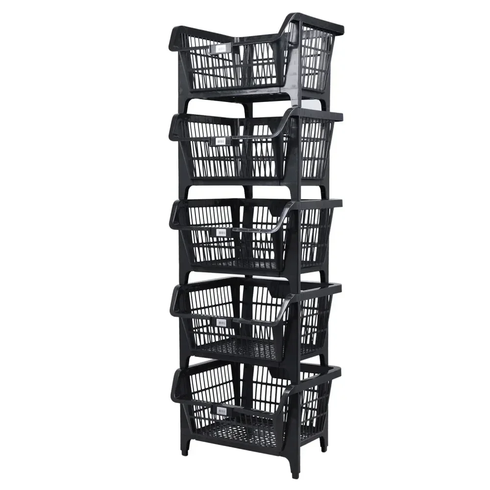 Kit Cesto Expositor Empilhável Prático 42504 Presto 5 Peç - Imagem 2