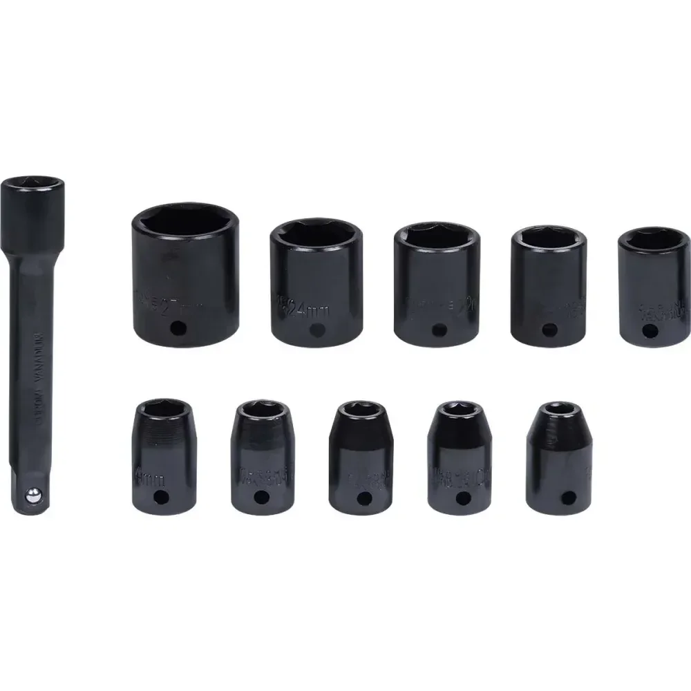 Kit Chave De Impacto Pneumática 1/2 90Psi 17 Peç Bumafer - Imagem 4