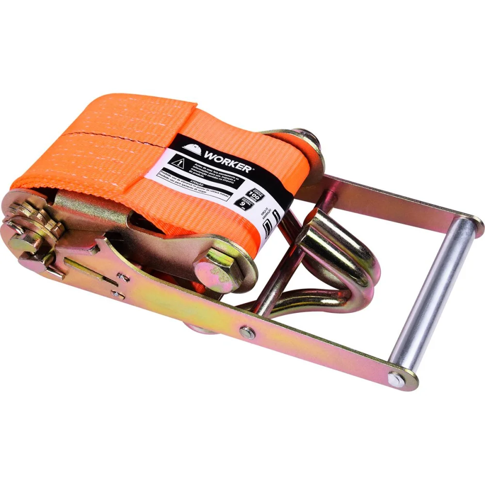 Kit Cinta Catraca Amarração 100Mm 9,5M 10.000Kg Worker - Imagem 2