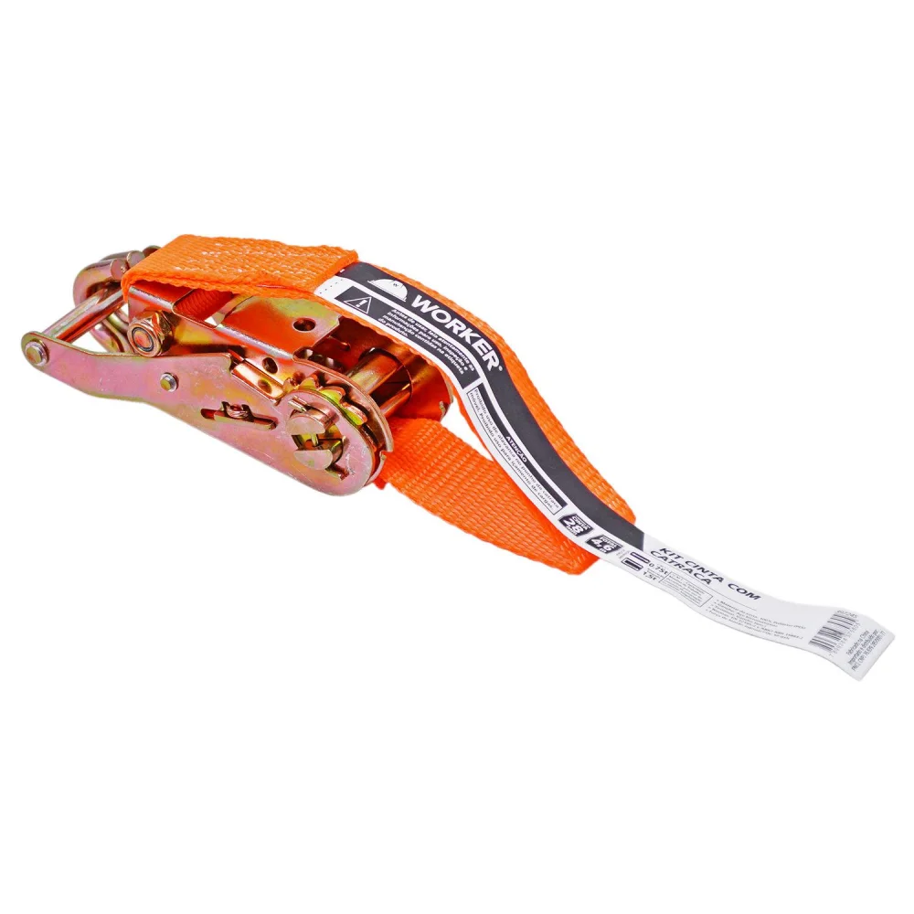 Kit Cinta E Catraca Amarração 1.500Kg 4,6M Worker - Imagem 2