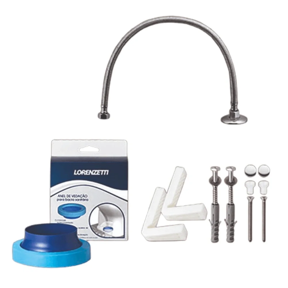 Kit Completo Class Com Caixa Aclopada 3/6L Lorenzetti Duchas - Imagem 3