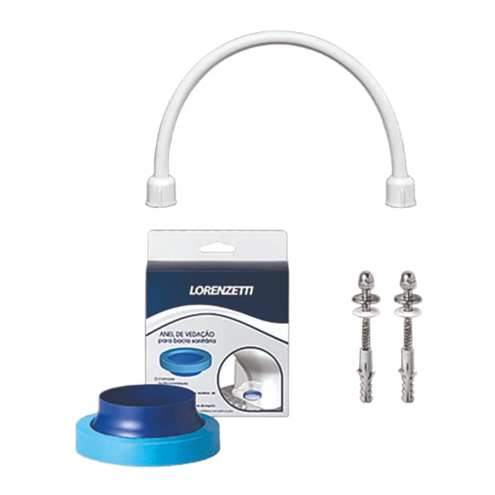 Kit Completo Way Com Caixa Acoplada 3/6L Preto Lorenzetti Duchas - Imagem 2