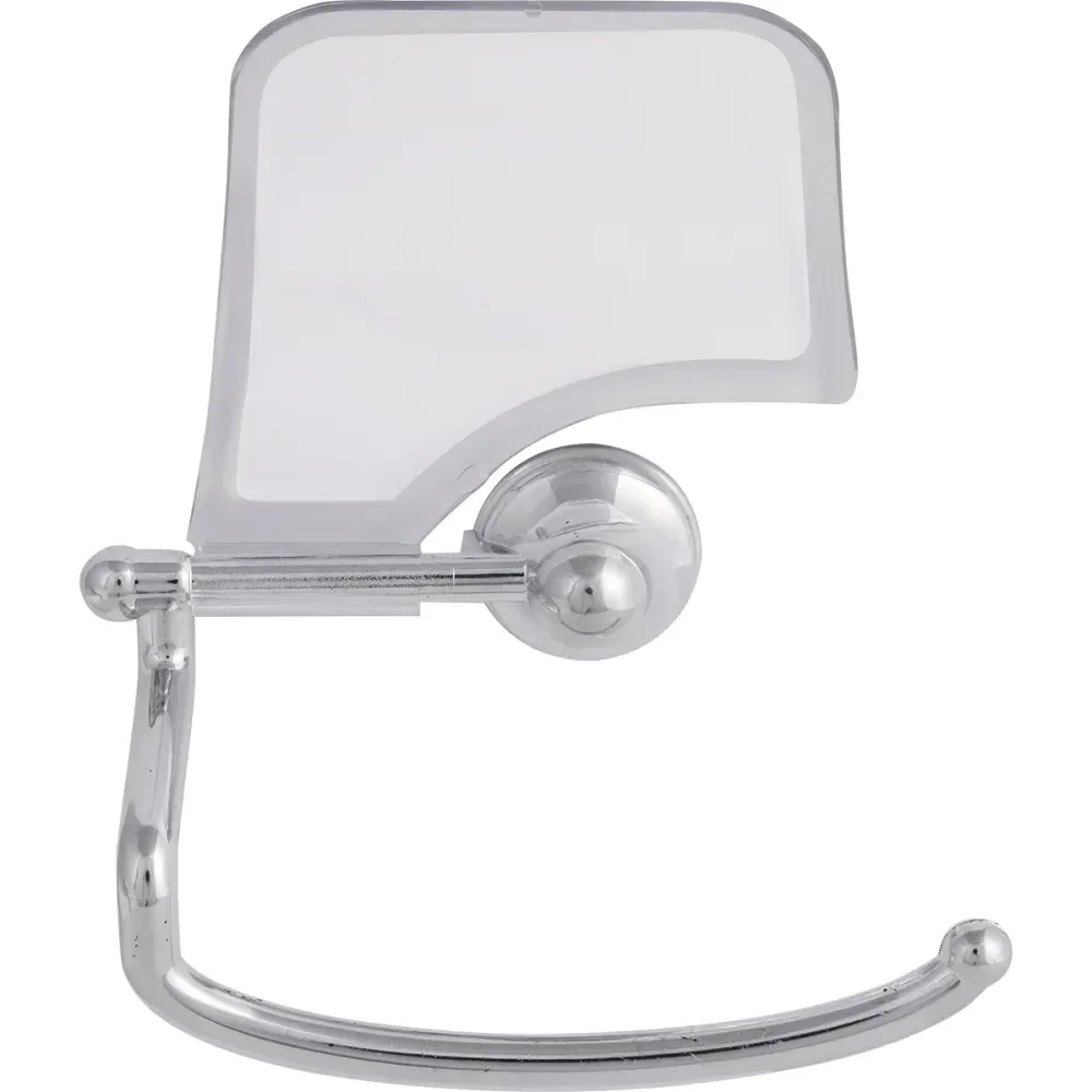 Kit De Acessórios Para Banheiro Em Abs Cromado 5 Peç Liege - Imagem 3