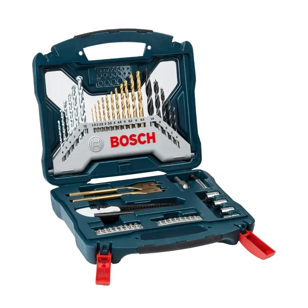 Kit De Brocas E Pontas X-Line 50 Peç Bosch - Imagem 2