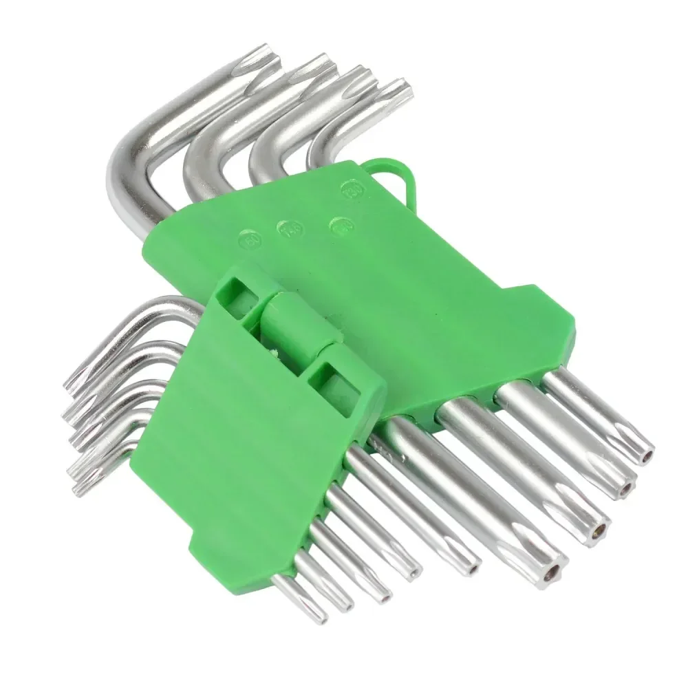 Kit De Chave Hexalobular T-10 A T-50 Carbografite - 9 Peç - Imagem 4
