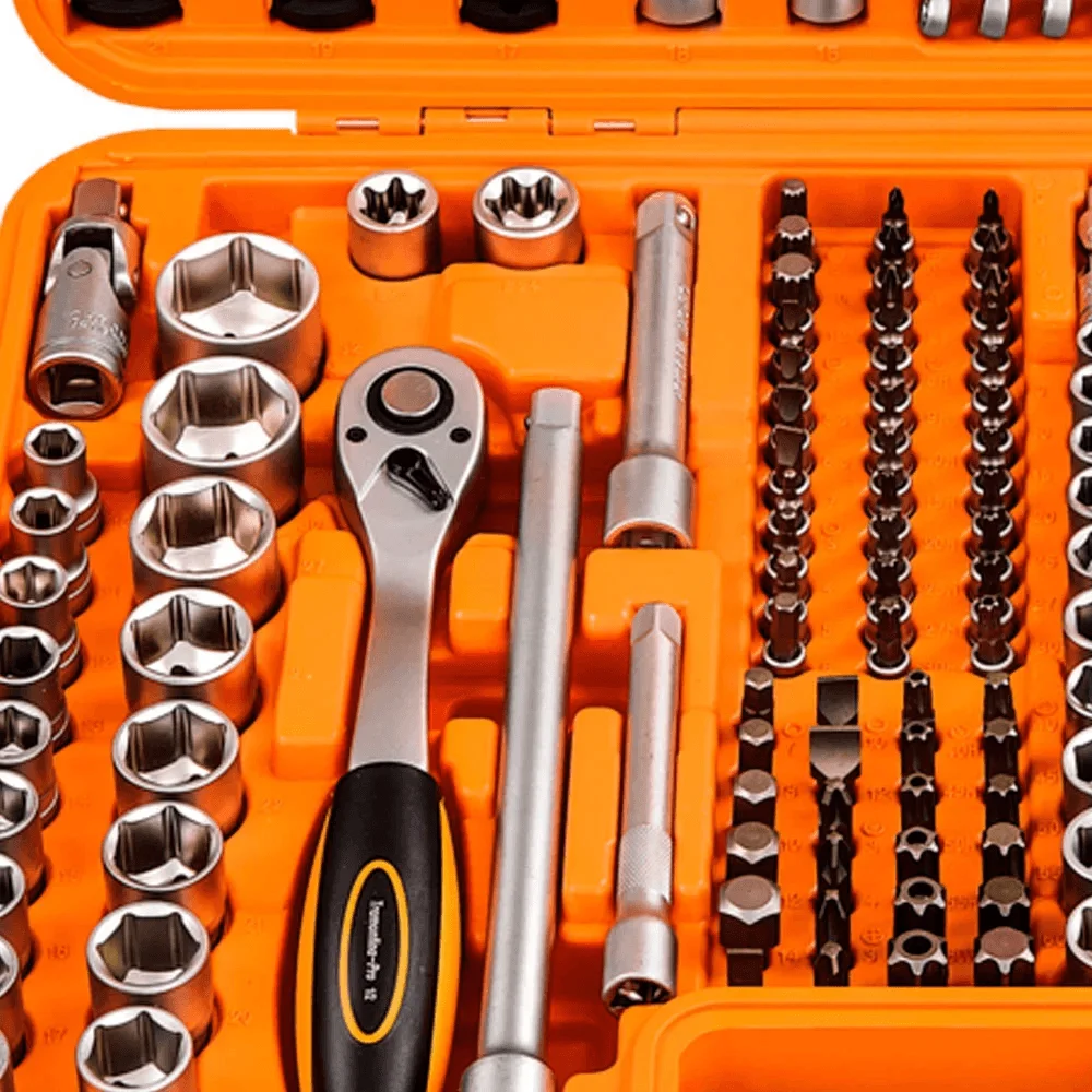 Kit De Ferramentas Oficinas 176 Peç Com Maleta Tramontina - Imagem 5