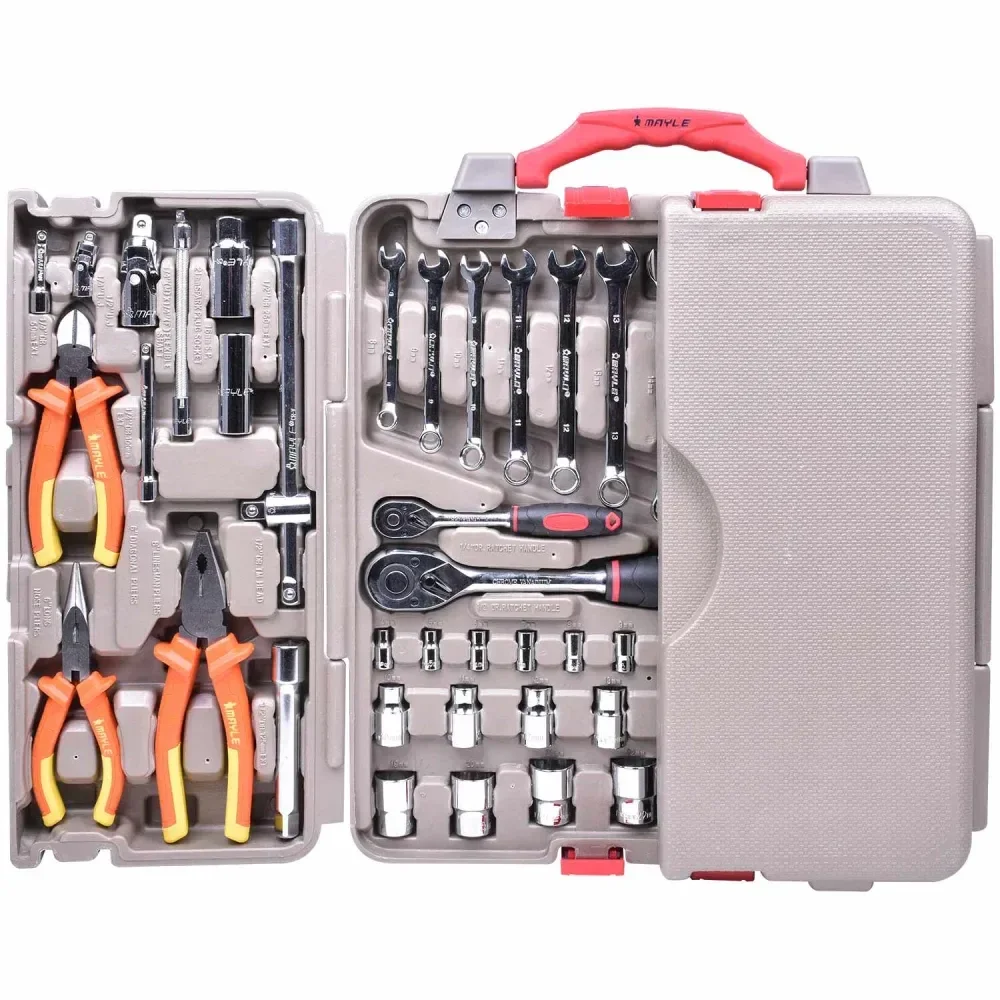 Kit De Ferramentas Profissionais Com 110 Peç Mayle - Imagem 4