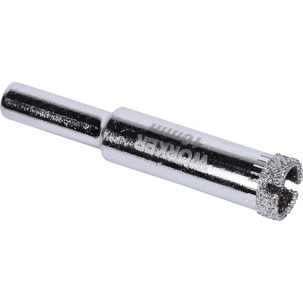 Kit De Serras Copo Diamantada Para Vidro 5 Peç 4Mm-10Mm Worker - Imagem 3