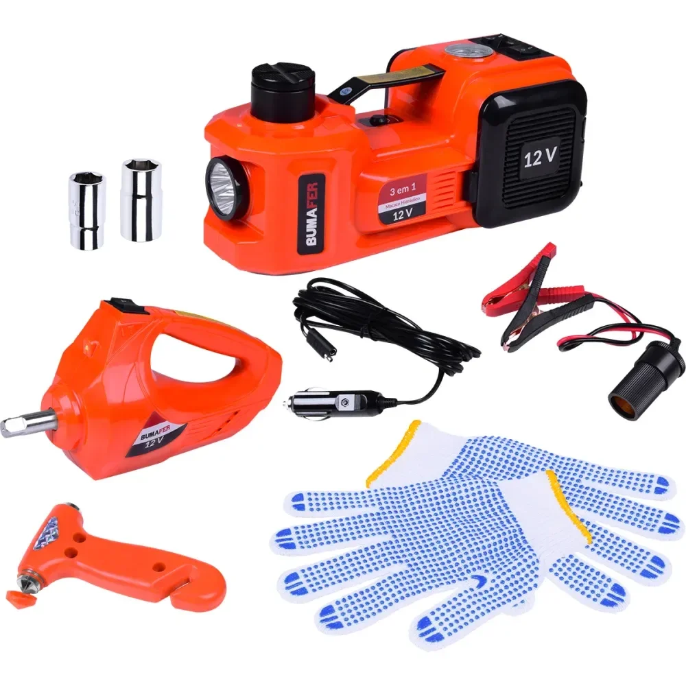 Kit Emergência Automotivo Com Macaco E Chave 4,5T Bumafer - Imagem 2