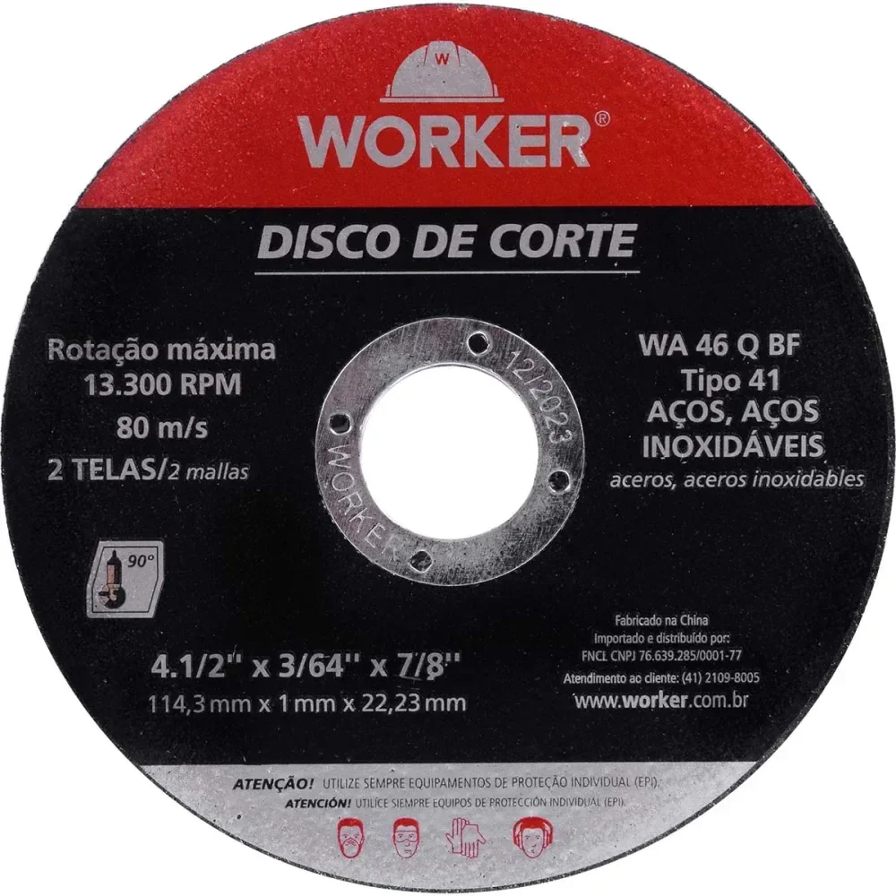 Kit Esmerilhadeira 650W Furadeira Impacto 710W Worker - Imagem 4