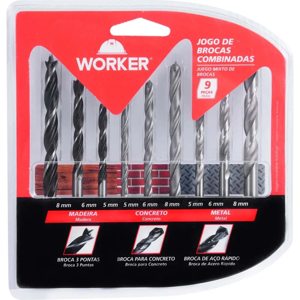 Kit Esmerilhadeira 650W Furadeira Impacto 710W Worker - Imagem 6