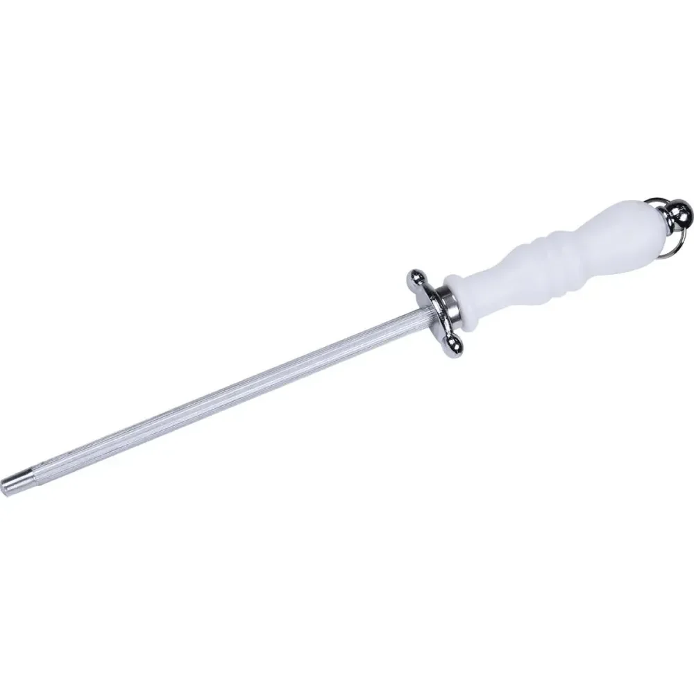 Kit Faca Garfo E Chaira Em Aço Inox Com Cabo Pp 3 Peç Kala - Imagem 3