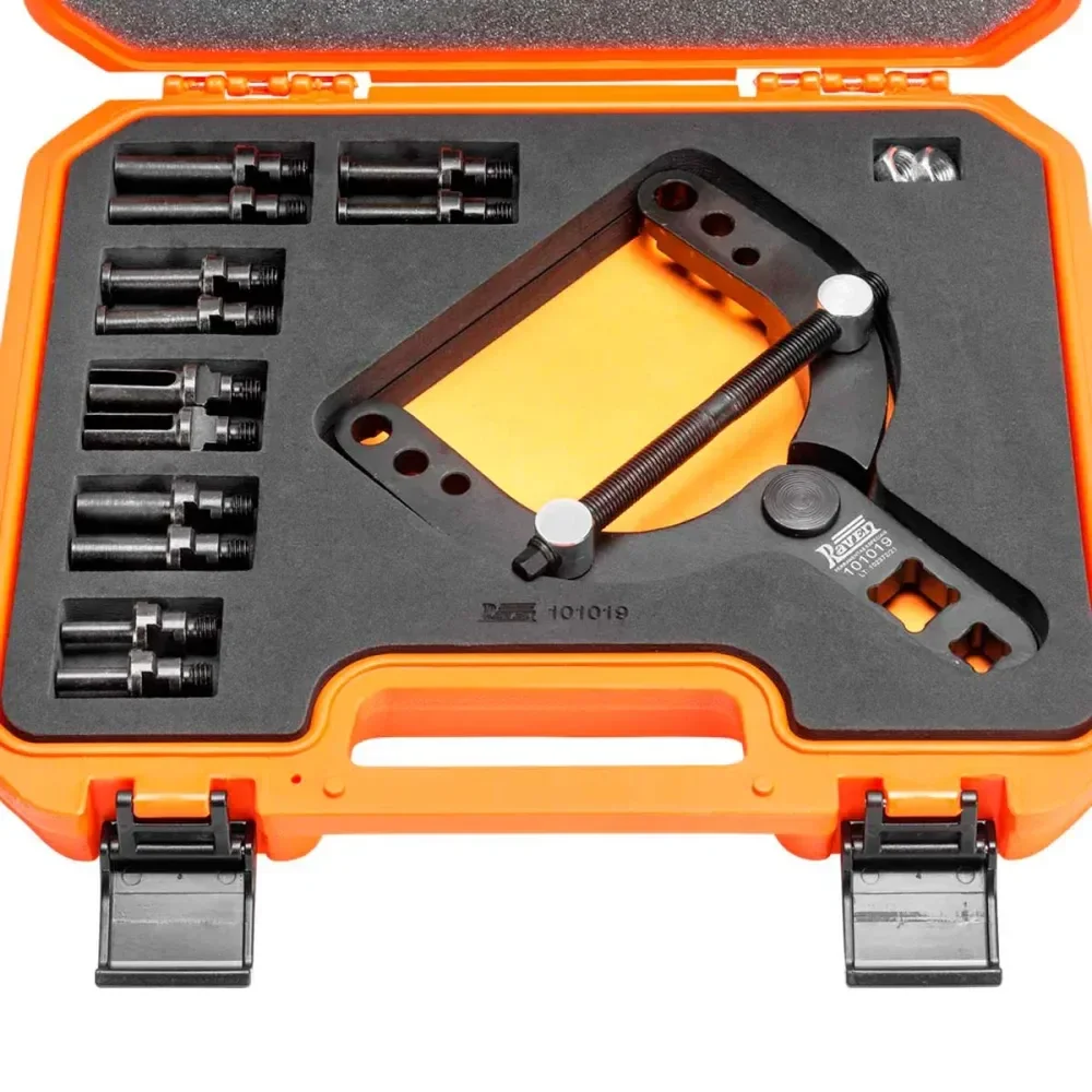 Kit Ferramenta Para Travar Polias De Motores 15 Peç Raven - Imagem 2