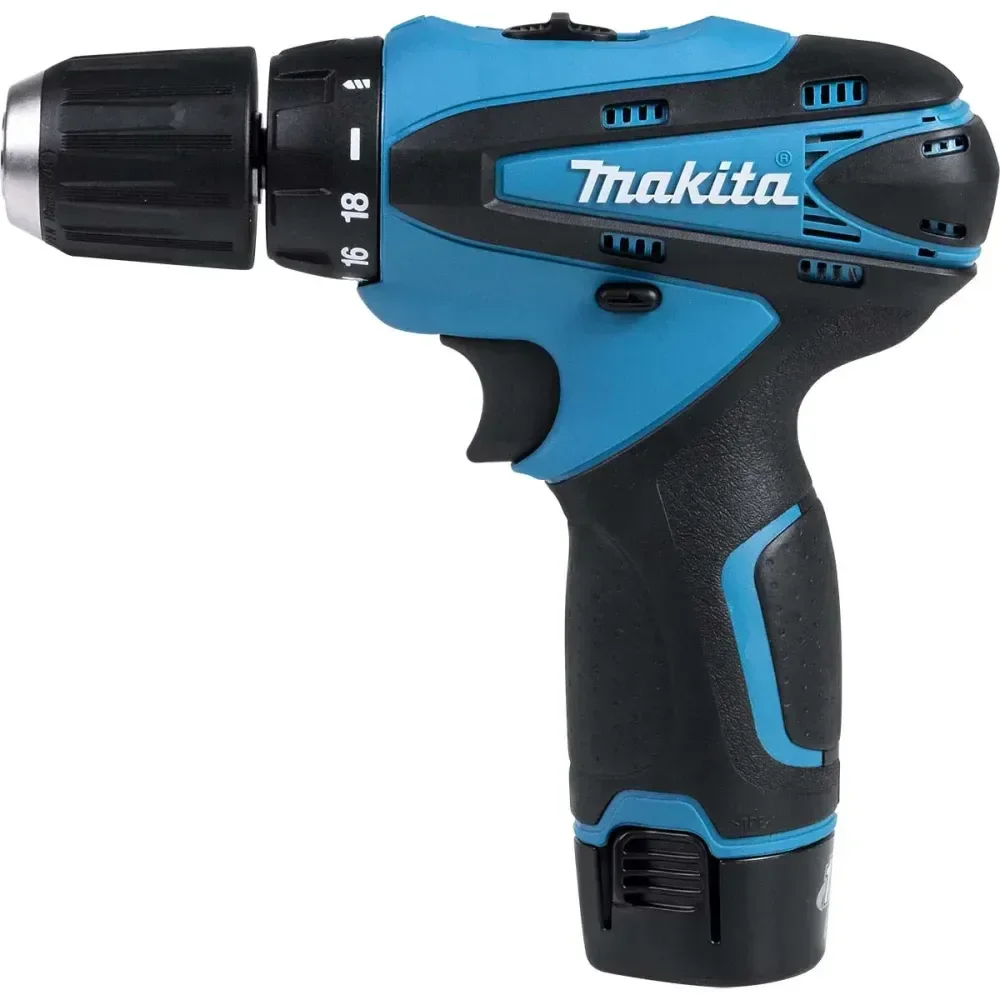 Kit Furadeira Parafusadeira De Impacto 12V Bateria Makita - Imagem 2