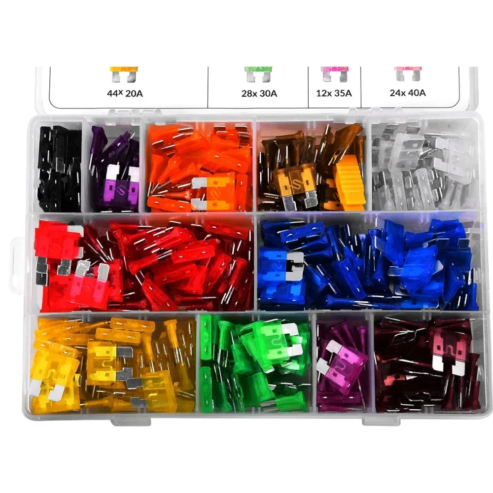 Kit Fusíveis Automotivos Médios Com 300 Peç Bumafer - Imagem 2