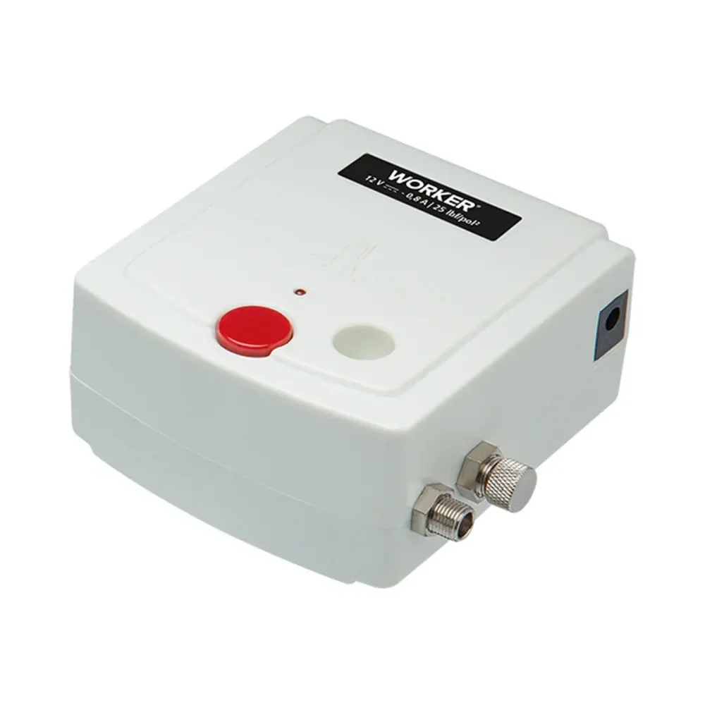 Kit Pistola Aerógrafo Com Minicompressor Bivolt Worker - Imagem 3