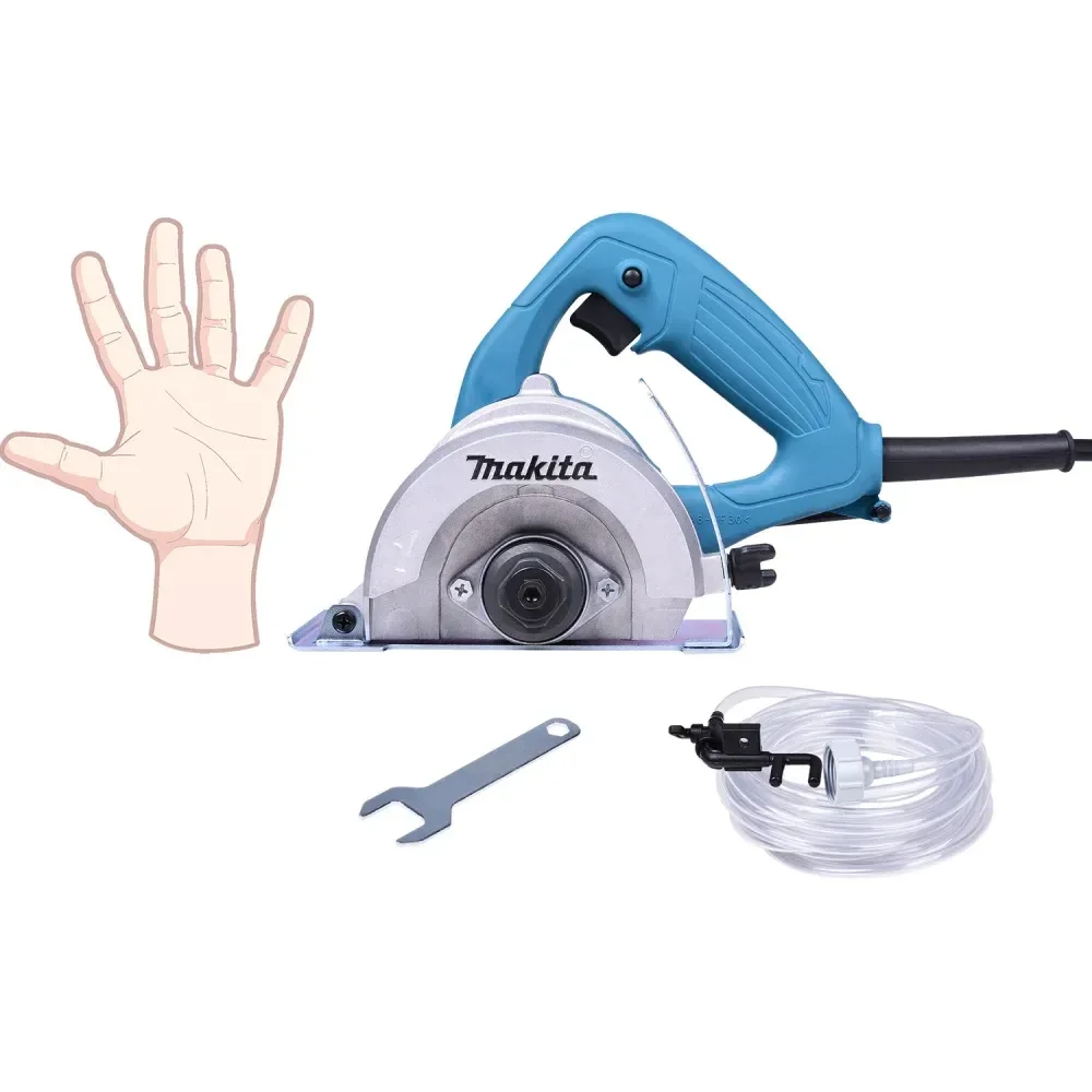 Kit Serra Mármore Refrigeração 110Mm 1300W 4100Nh3 Makita 127V - Imagem 5
