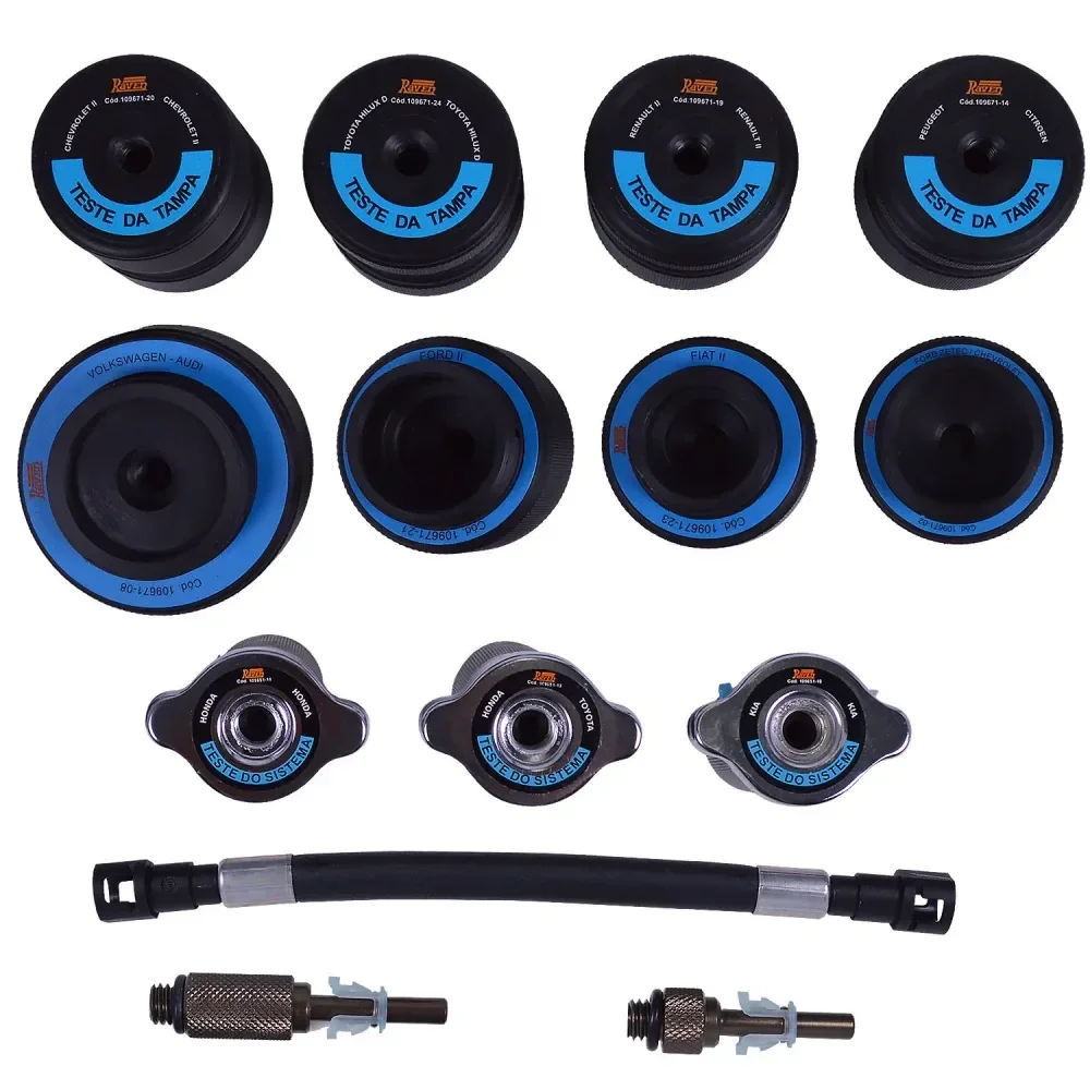 Kit Teste Do Sistema De Arrefecimento Automotivo Raven - Imagem 2