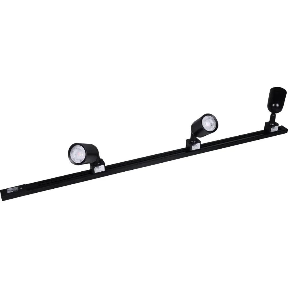 Kit Trilho Direct Led 3X6W 50/60Hz 3000K Preto Biv Liege - Imagem 3