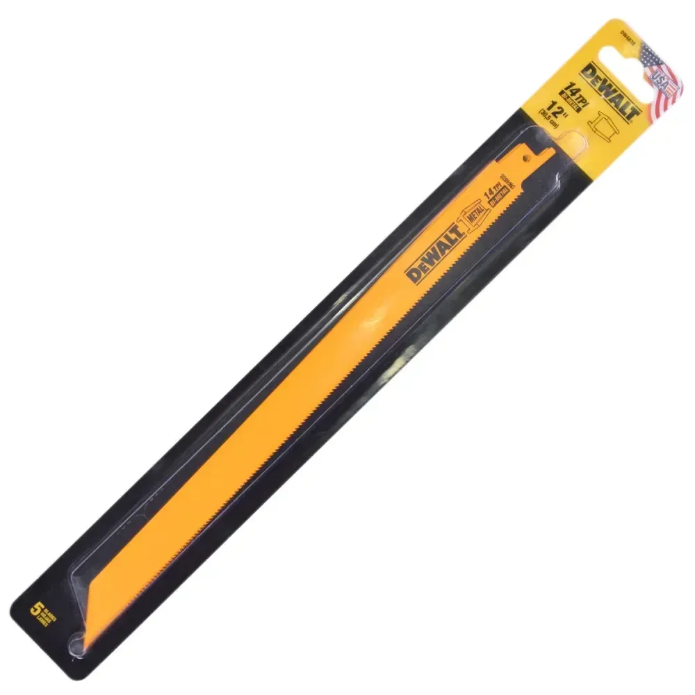 Lâmina De Serra Sabre 12 14Dpp Metal 5 Peç Dewalt - Imagem 4