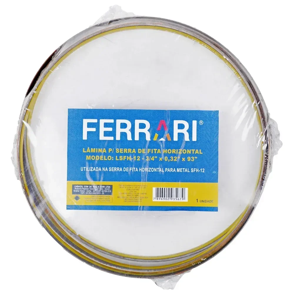 Lâmina Para Serra Fita Lsfh-12 Horizontal Ferrari - Imagem 5