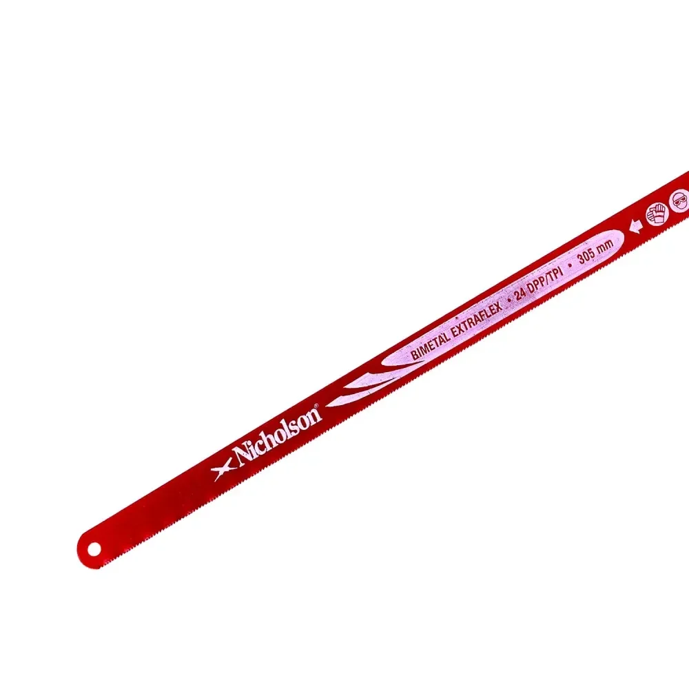 Lâmina Para Serra Manual 12 24 Dentes Bimetal Nicholson - Imagem 3