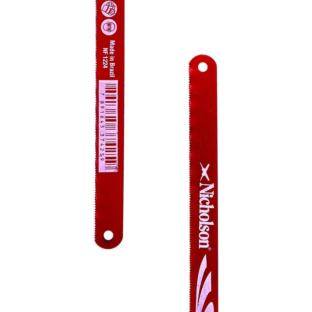 Lâmina Para Serra Manual 12 24 Dentes Bimetal Nicholson - Imagem 4