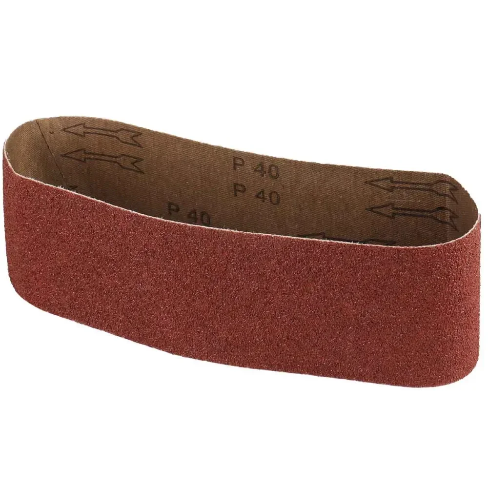 Lixa Cinta 75 X 610Mm Grão 40 Costado De Lona 3 Peç Worker - Imagem 4