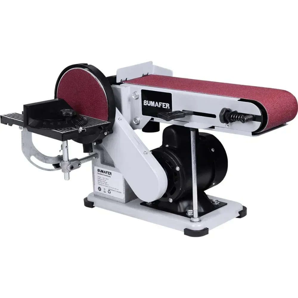 Lixadeira De Cinta Combinada 150Mm 1750Rpm 375W Biv Bumafer - Imagem 3