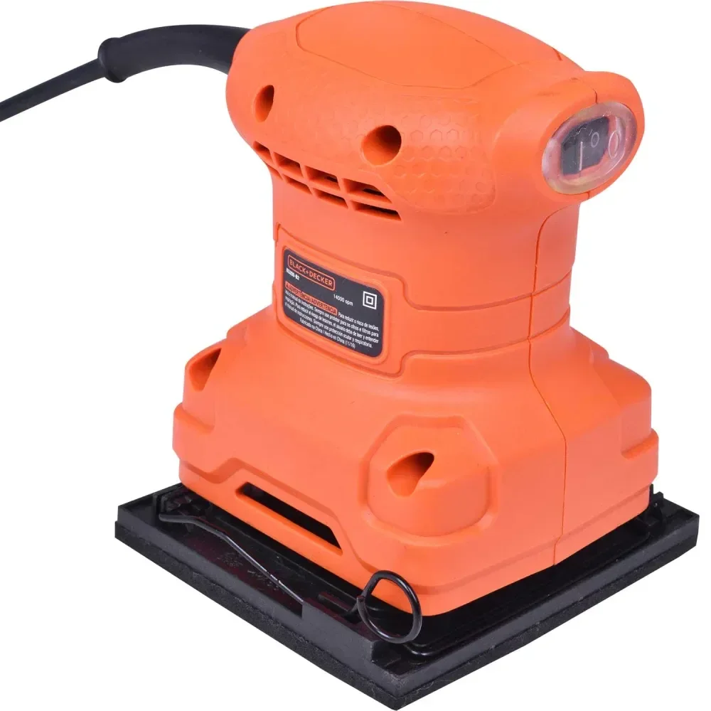 Lixadeira Orbital Folha De Lixa 1/4” 200W 220V Blackdecker - Imagem 2
