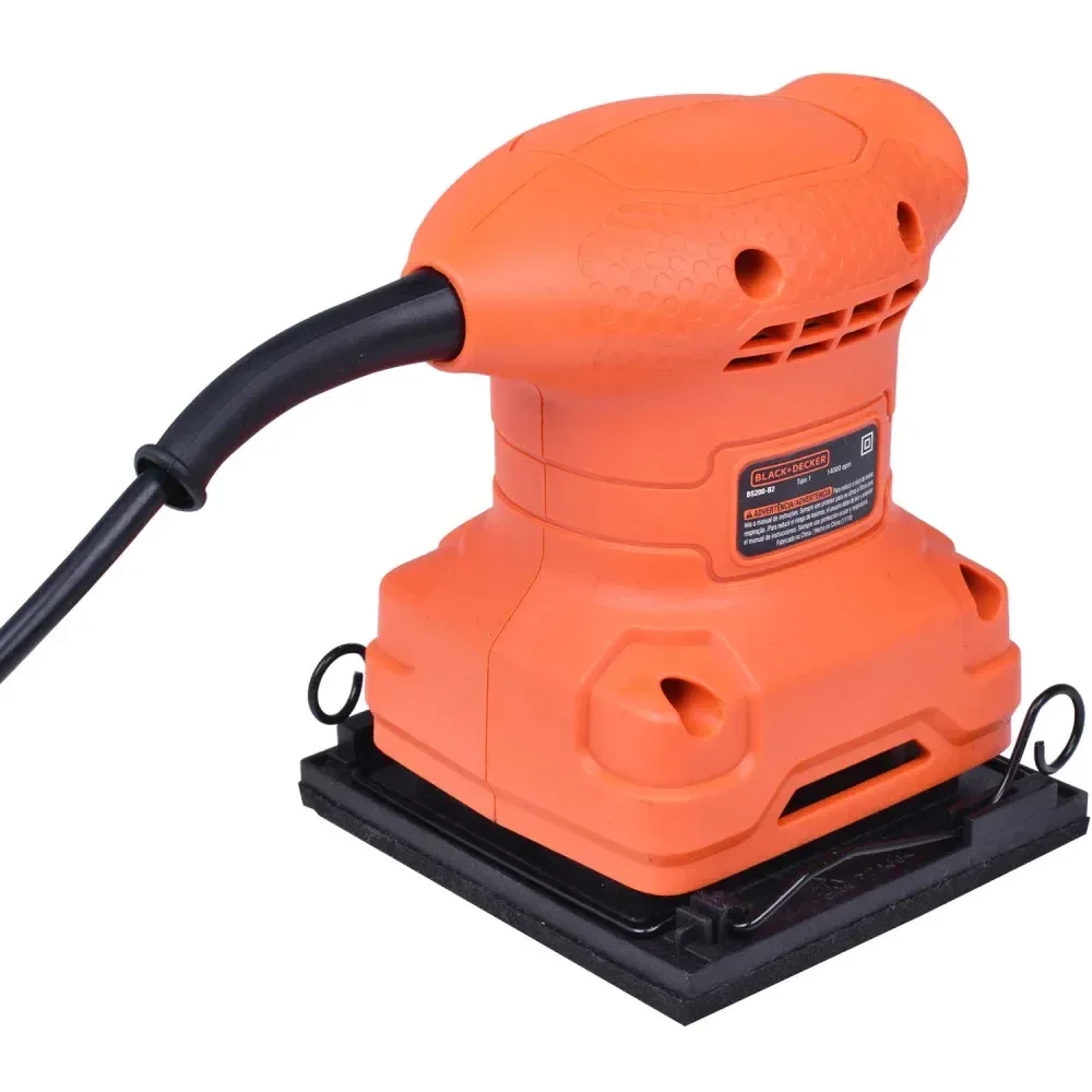 Lixadeira Orbital Folha De Lixa 1/4” 200W 220V Blackdecker - Imagem 3