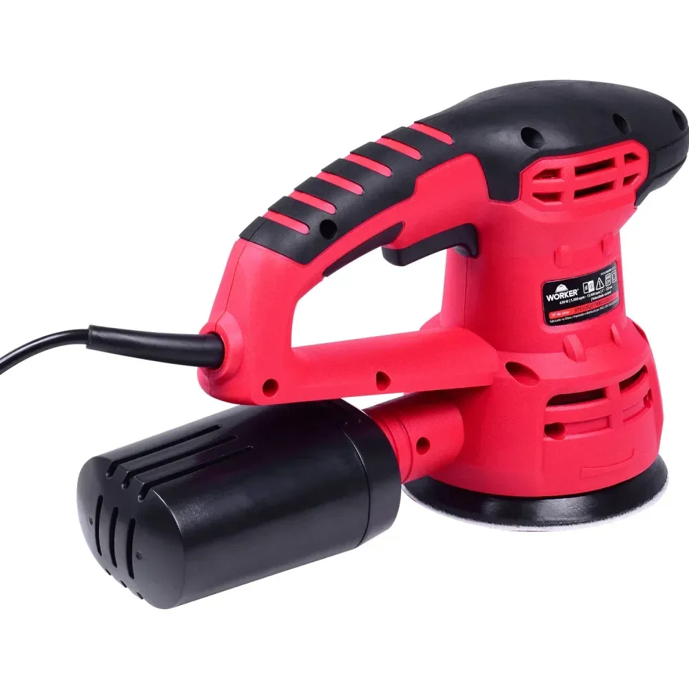 Lixadeira Roto Orbital 125Mm 430W 220V Worker - Imagem 4