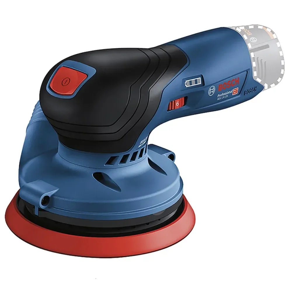 Lixadeira Roto Orbital Gex 12V-125 Sem Fio Bosch - Imagem 2