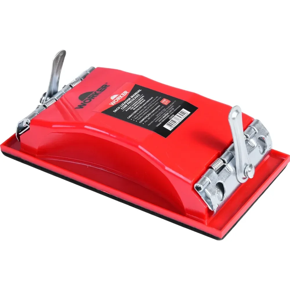 Lixador Manual Com Presilhas 85X165Mm Worker - Imagem 2