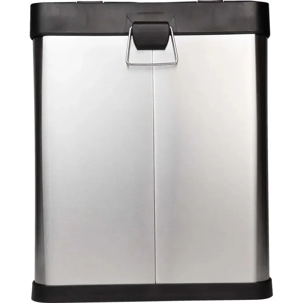 Lixeira Dupla Aço Inox 30L Kala Praticidade e Durabilidade