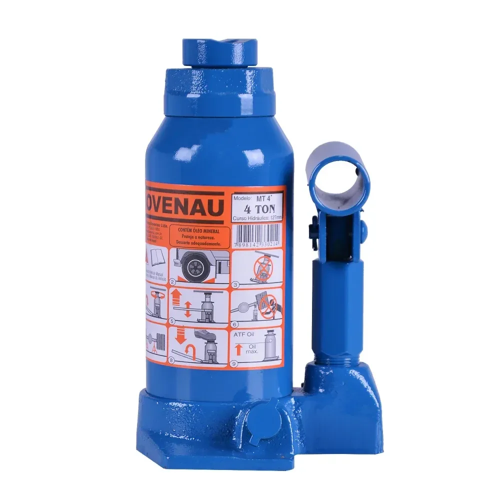 Macaco Garrafa 4 Toneladas Mt4 Bovenau - Imagem 2