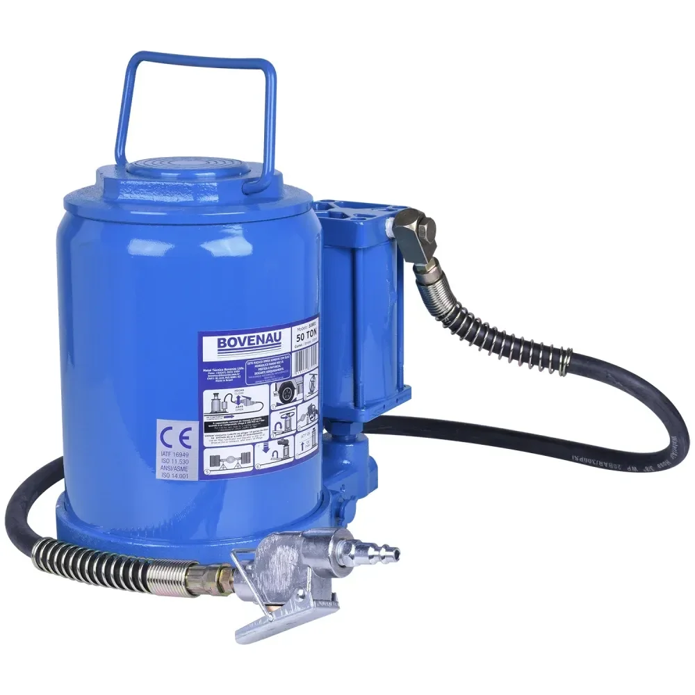Macaco Garrafa 50 Toneladas Pneumático 50801Rp Bovenau - Imagem 2