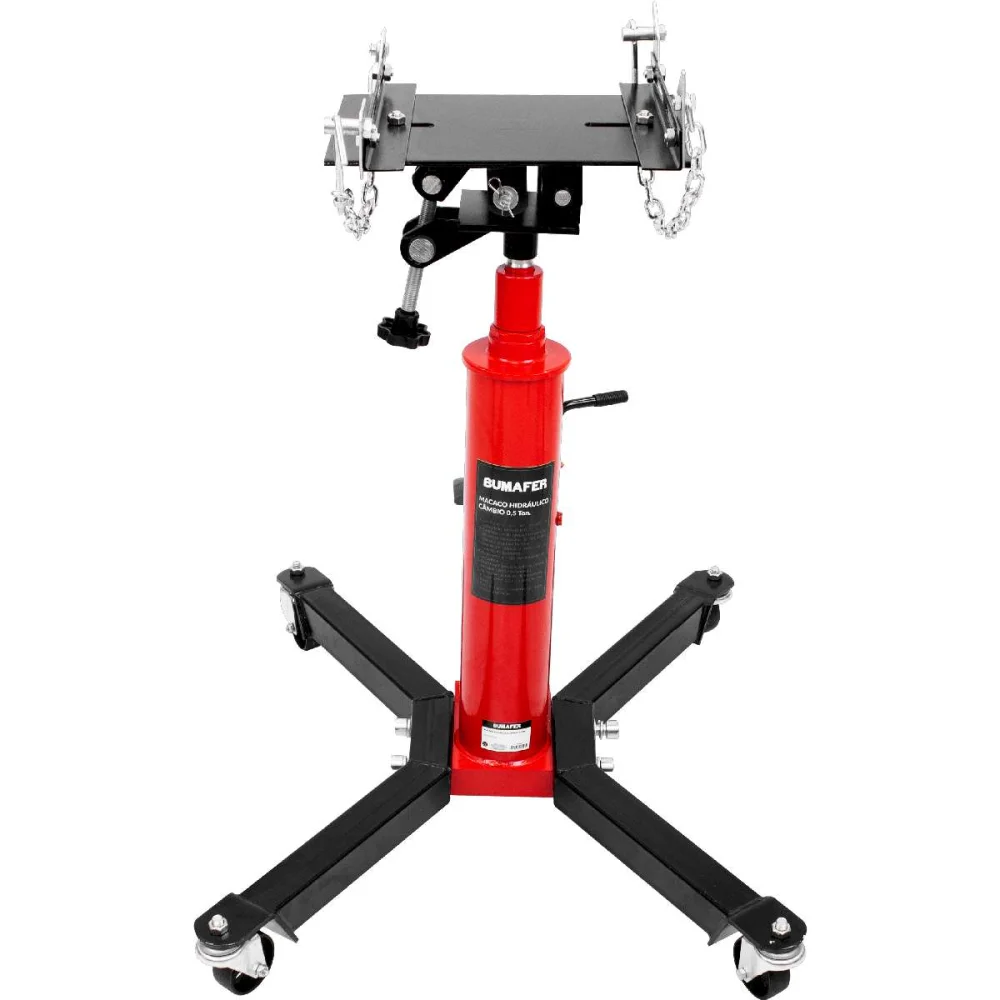 Macaco Hidráulico Câmbio Baixo 0,5T 850 A 1800Mm Bumafer - Imagem 3