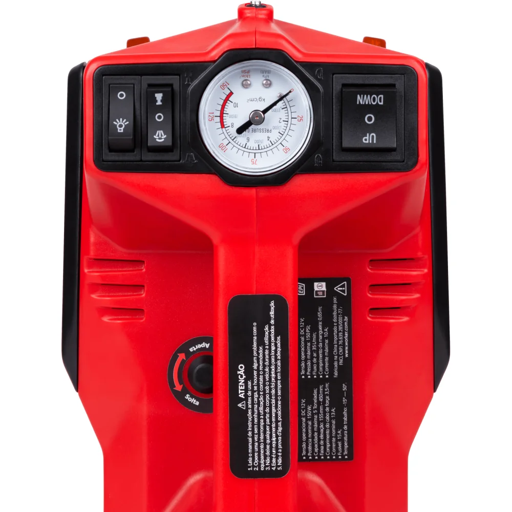 Macaco Hidráulico Elétrico 12V Kit Worker - Imagem 6