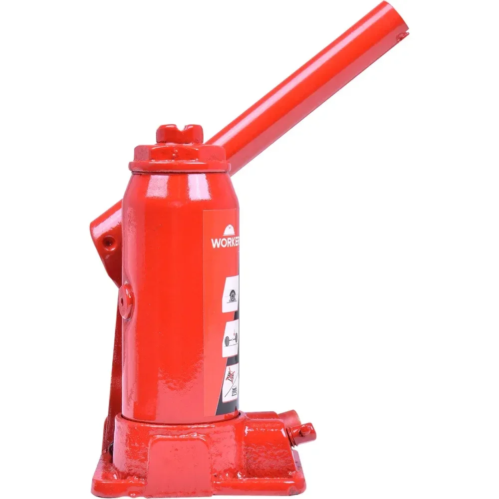 Macaco Hidráulico Garrafa Com Maleta 2 Toneladas Worker - Imagem 3