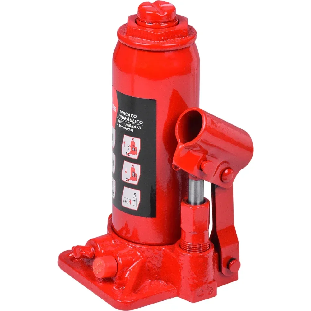 Macaco Hidráulico Tipo Garrafa 2 Toneladas Worker - Imagem 4