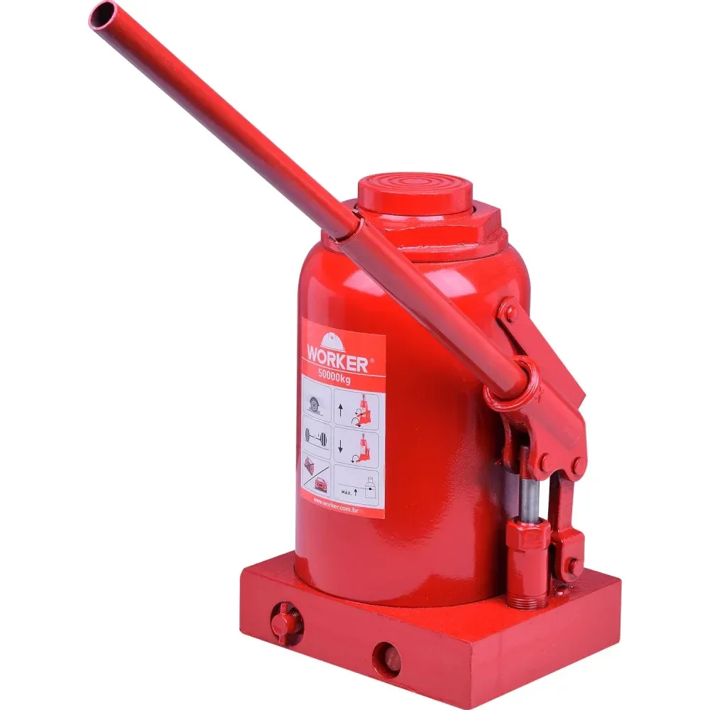 Macaco Hidráulico Tipo Garrafa 50 Toneladas Worker - Imagem 3