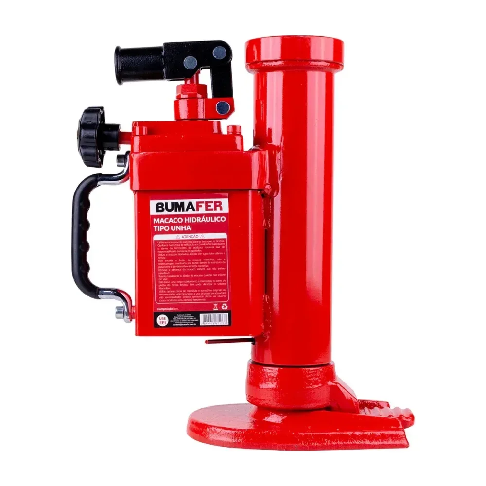 Macaco Hidráulico Tipo Unha 5 Toneladas Bumafer - Imagem 3