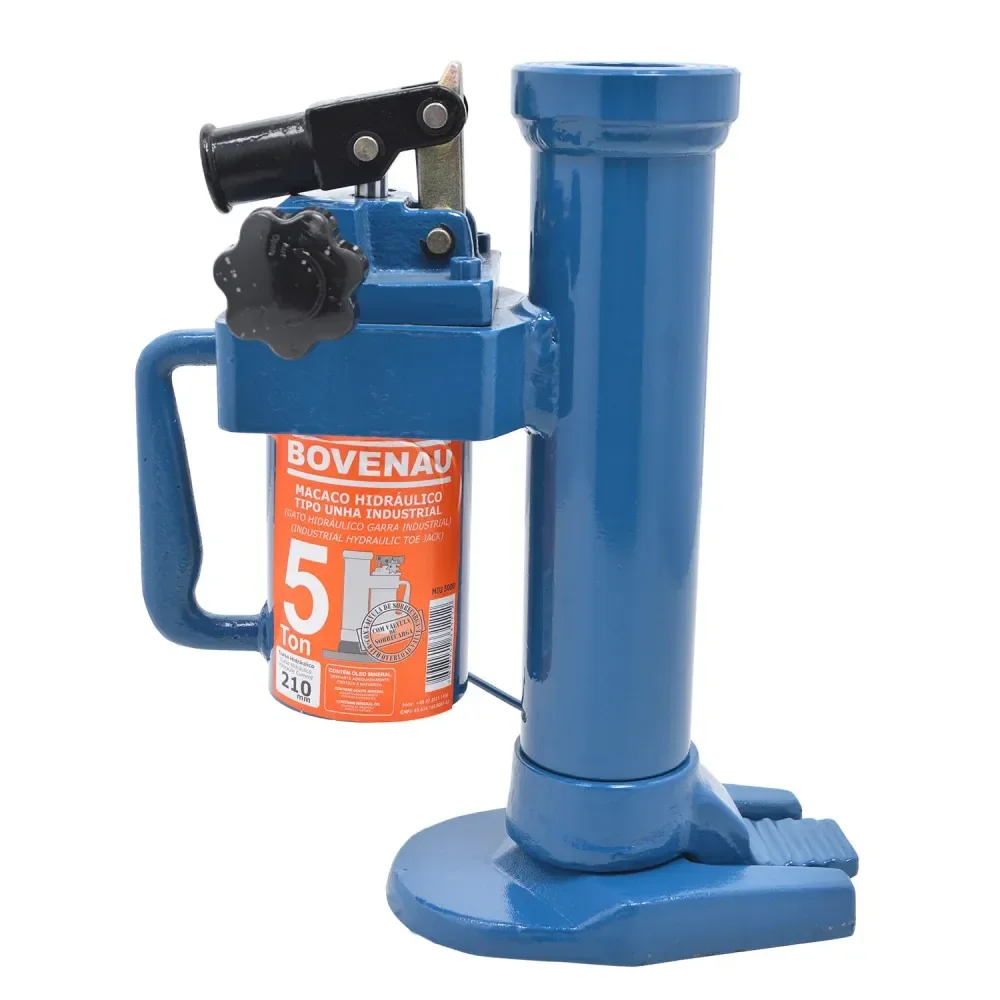 Macaco Hidráulico Tipo Unha Industrial Miu5000 Bovenau - 5 Toneladas - Imagem 2