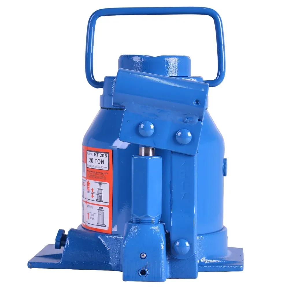 Macaco Hidráulico/Garrafa 20 Ton Com Rosca De Ajuste Mt20B Bovenau - Imagem 5
