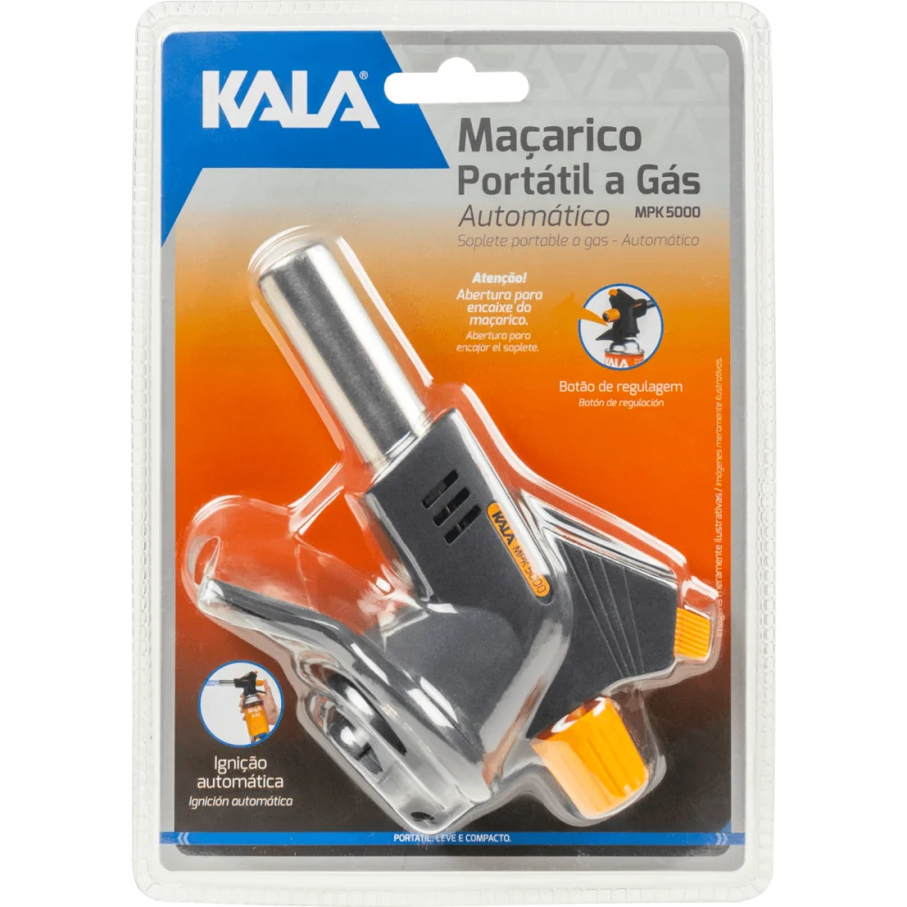 Maçarico Portátil A Gás Automático Mpk 5000 Kala - Imagem 6