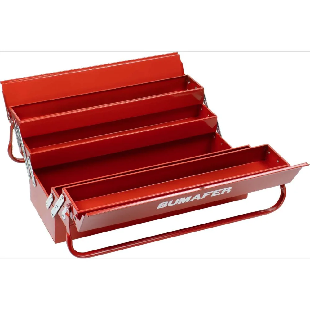 Maleta De Ferramentas 53X20X20Cm Aço Bumafer - Imagem 2