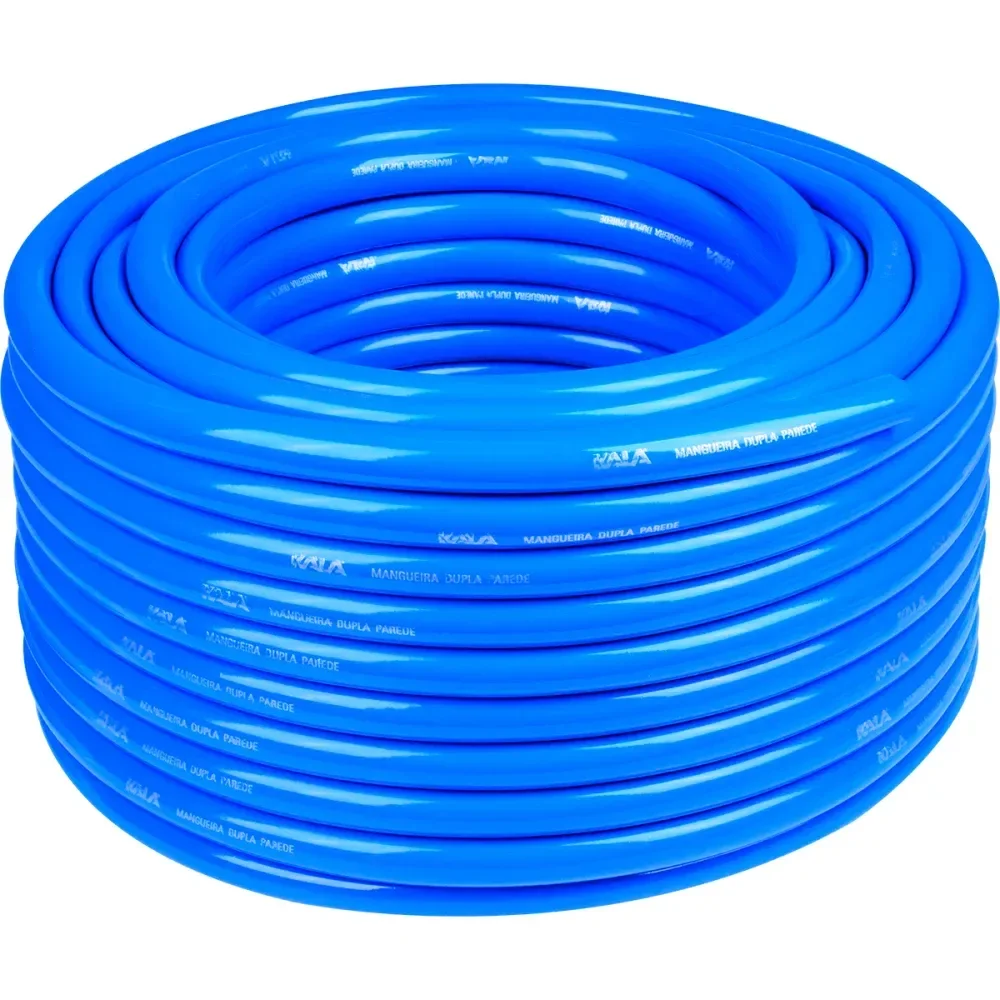 Mangueira De Jardim Parede Dupla Azul 3/4,0Mm 50M Kala - Imagem 2