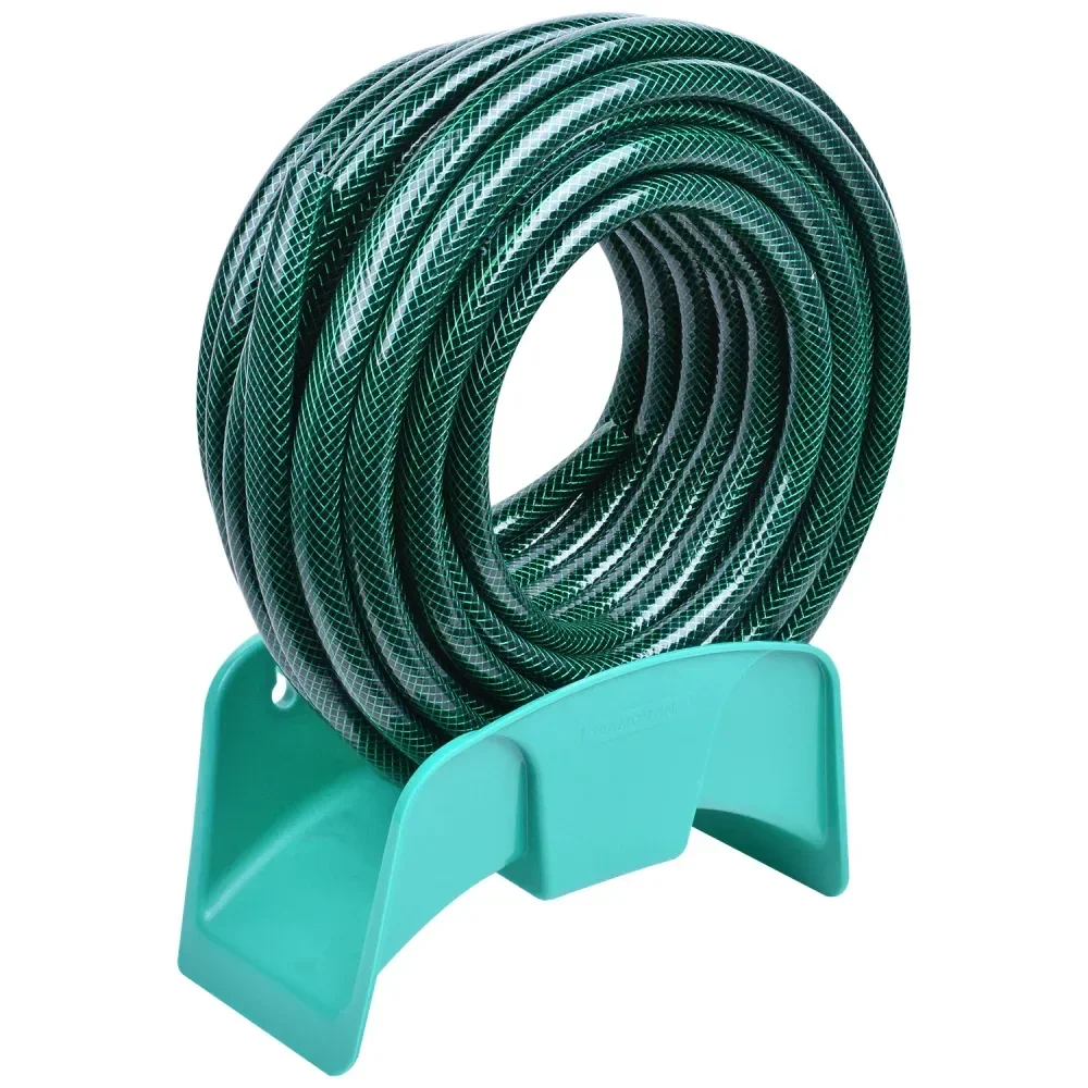 Mangueira Flex Em Pvc 3 Camadas 20M Verde Com Suporte Mural Tramontina - Imagem 4